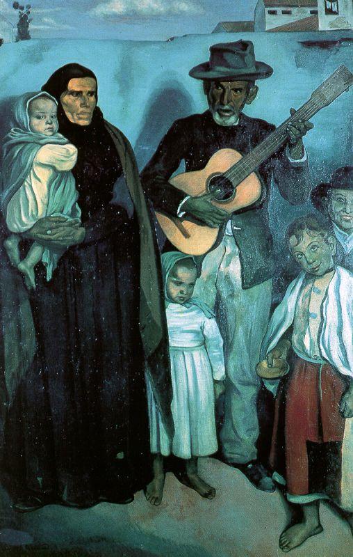 Emile Bernard Spanish Musicians oil painting image
